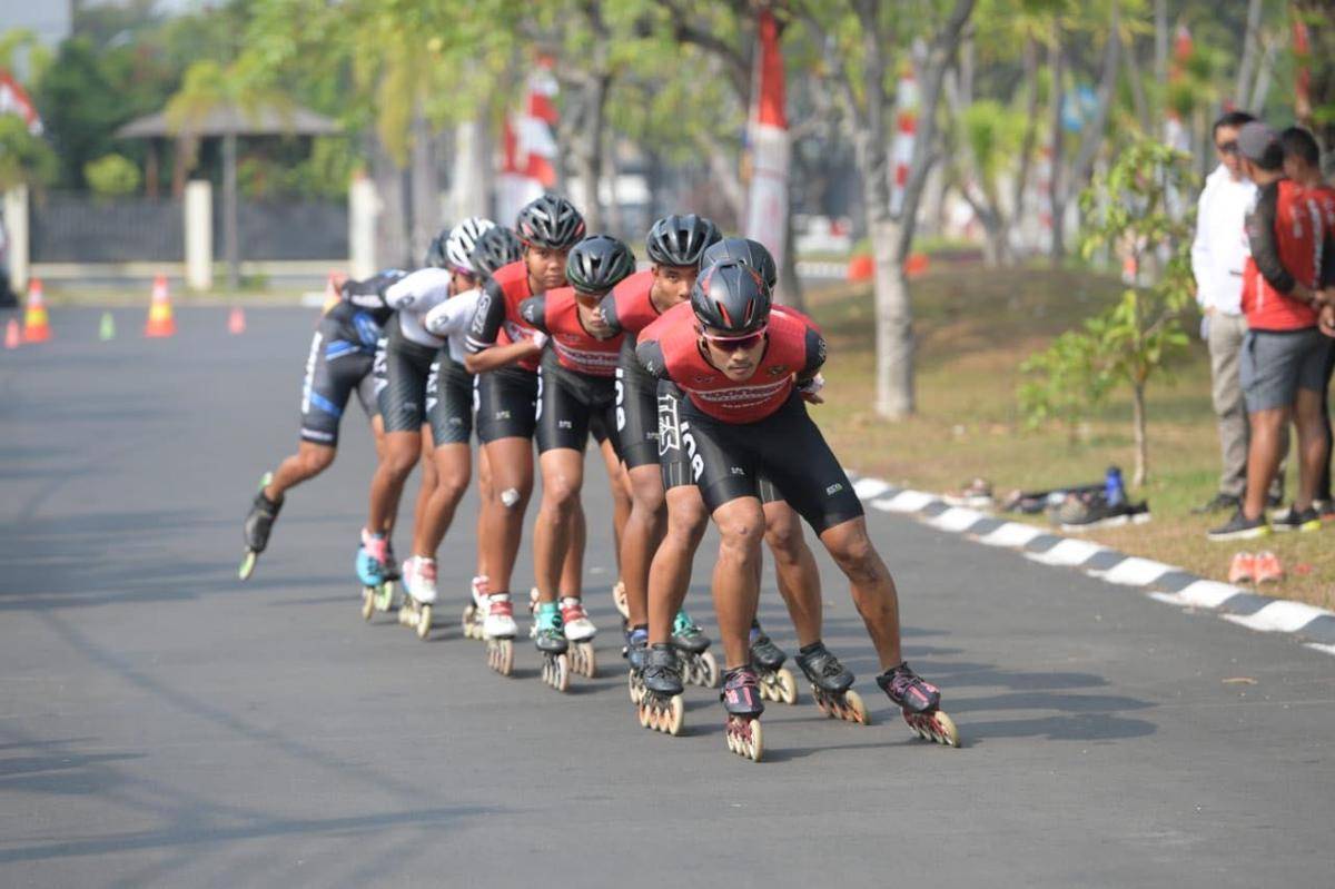 Atlet roller skate Indonesia (Istimewa)
