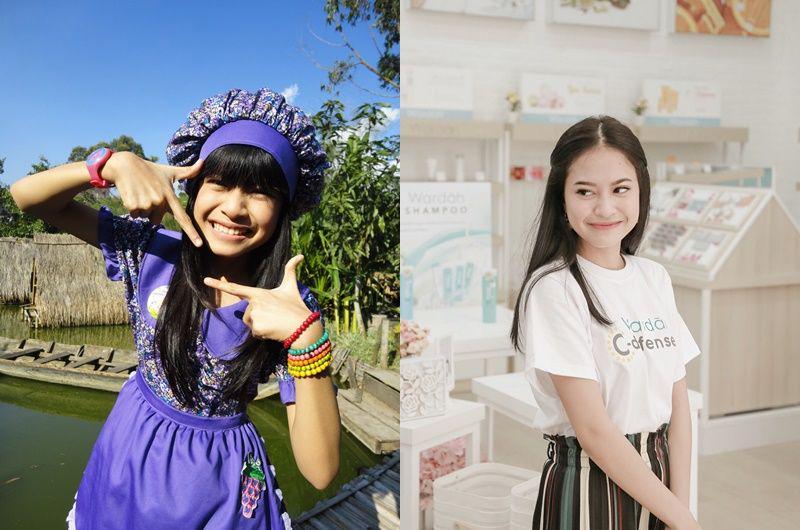 10 Potret Memesona Hanggini dari Host Koki Cilik Hingga Penyanyi