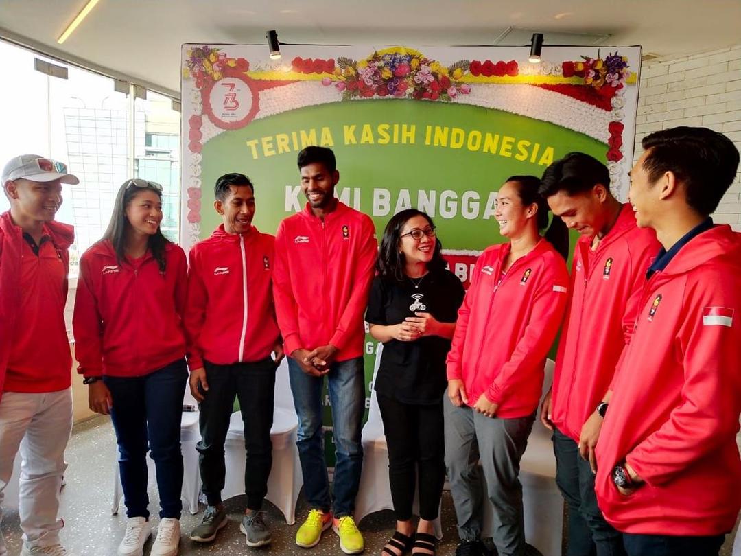 Ini Cara Gojek Apresiasi Atlet Indonesia Peraih Medali Emas