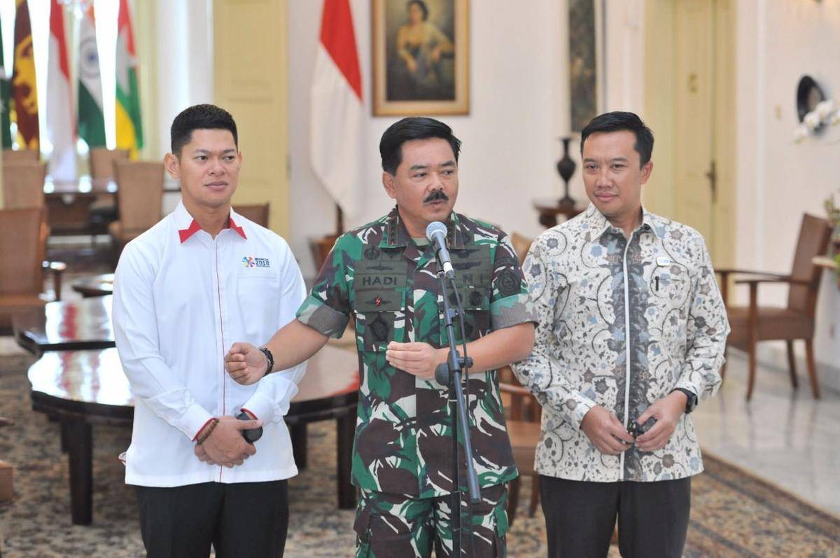 Panglima TNI Marsekal Hadi Tjahjanto. (setkab.go.id)