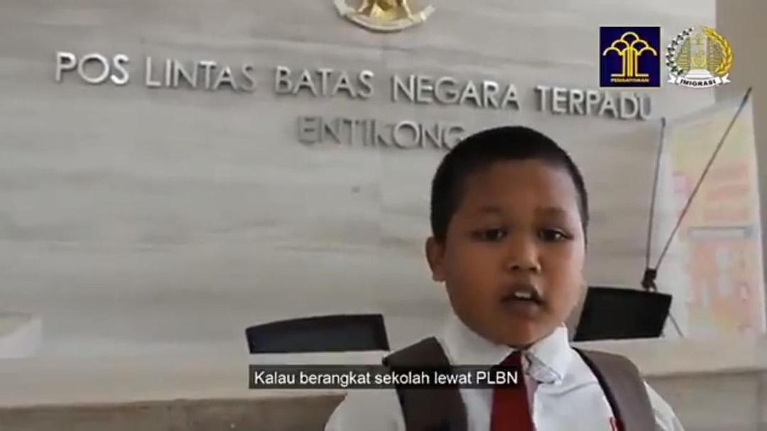 Rute Perjalanan Nursaka, Bocah yang Lintasi 2 Negara Menuju Sekolah
