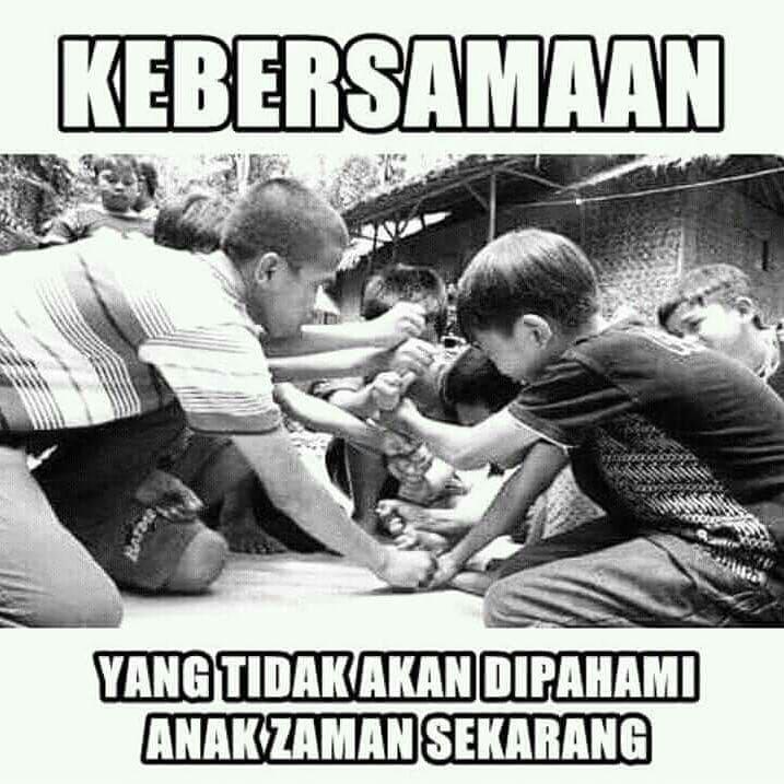 10 Meme Ilustrasi Kehidupan Generasi 90-an, Lucu dan Bikin Rindu!