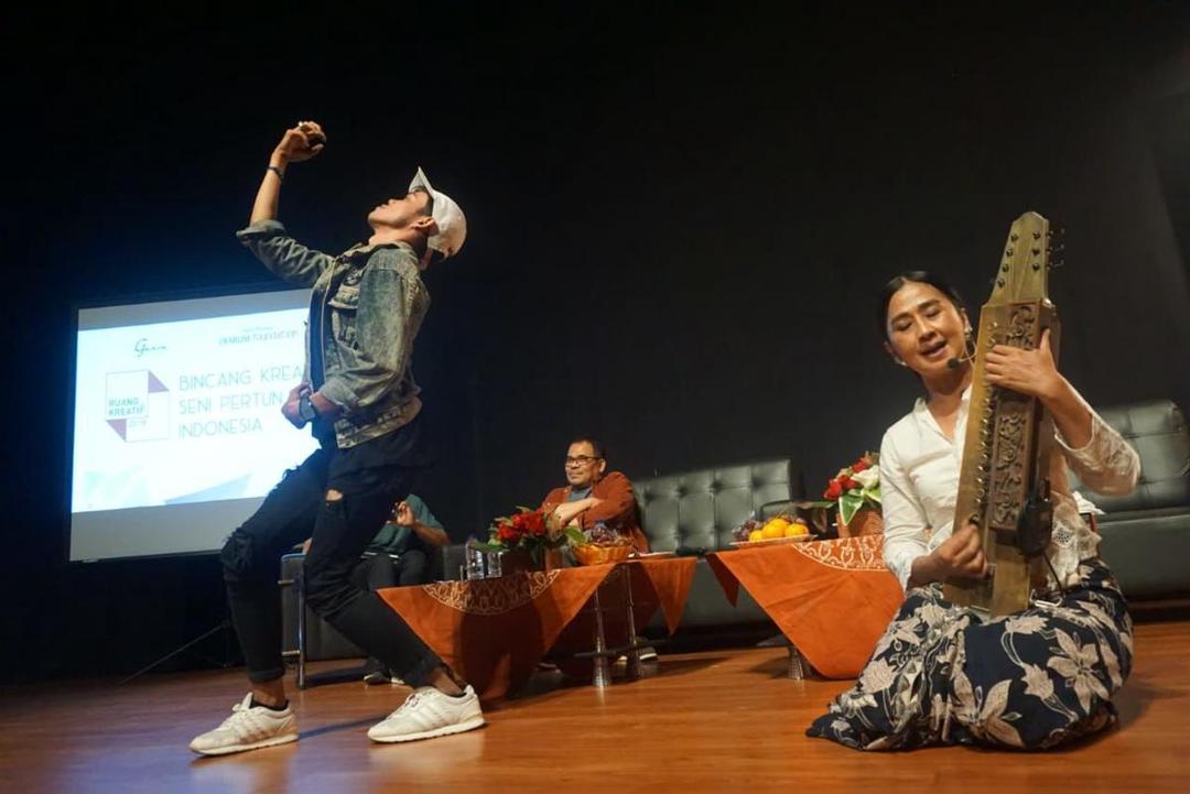 Meriahnya Roadshow Bincang Kreatif Seni Pertunjukan 2018 Pekanbaru