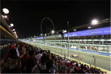 Serunya Mencicipi Pengalaman Menonton Jet Darat F1 di Singapura