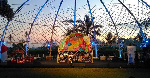 Indonesia Writers Festival 2018 Sajikan Set Panggung Ciamik, Keren!