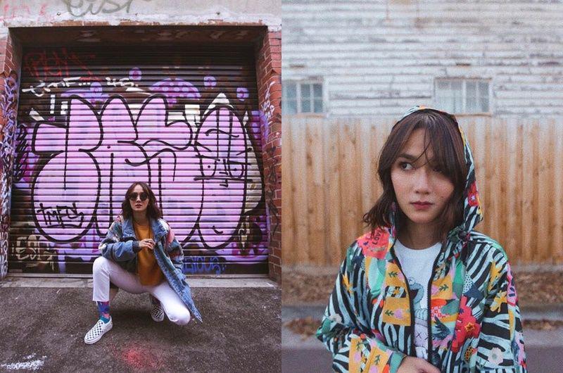 10 Potret Kece Leona Agustine di Australia, Stylish Abis!