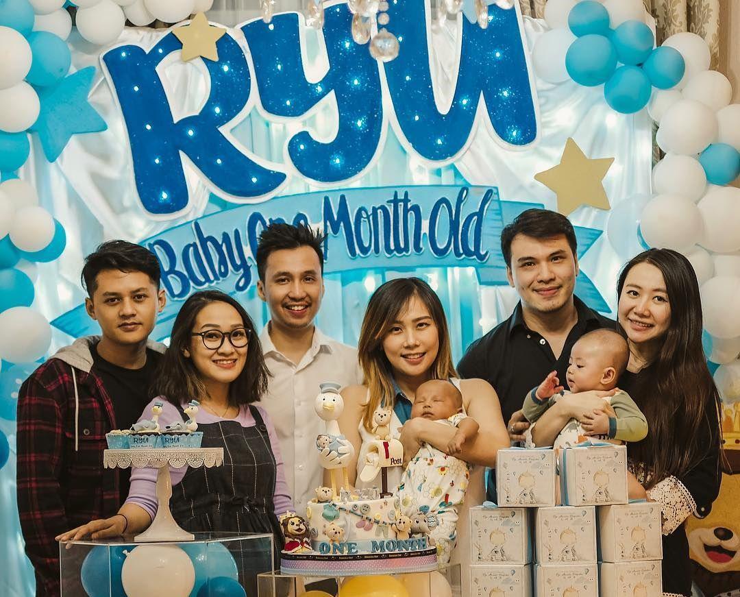 Meriah, Ini 10 Potret Perayaan Satu Bulan Anak Cherly eks Cherrybelle