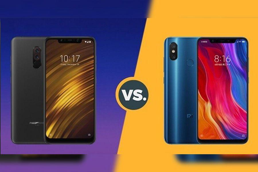 Pertarungan Keluarga Xiaomi: Pocophone F1 vs Mi 8, Siapa yang Menang?