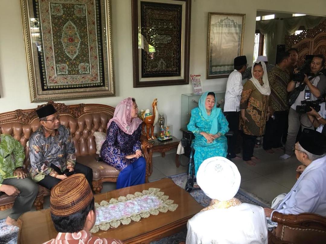 Ini Hasil Pertemuan Ma'ruf Amin dengan Keluarga Gus Dur