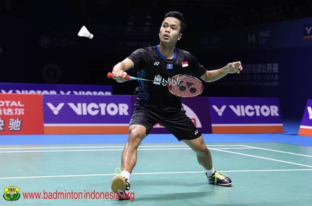 Daftar Atlet Tunggal Putra Indonesia yang Turun di Denmark Open 2018