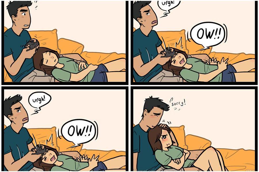 24 Ilustrasi yang Bikin Pasutri Baru Menikah Baper Maksimal