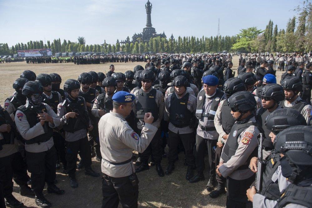 Ilustrasi polisi. ANTARA FOTO/Nyoman Budhiana