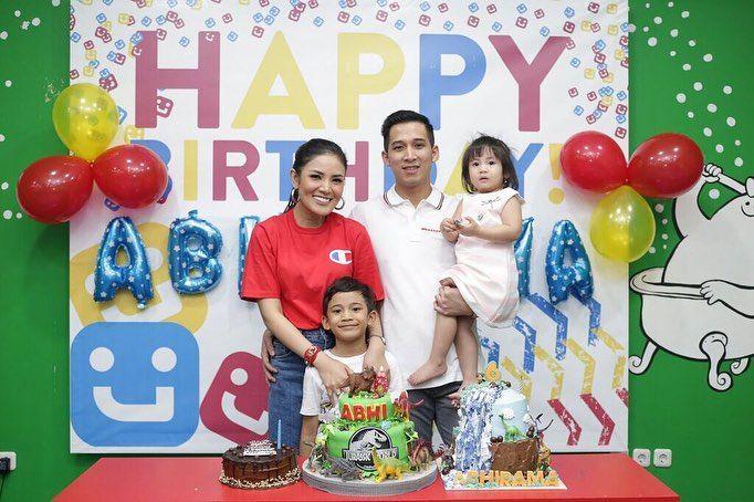 10 Potret Meriah Ulang Tahun Abhirama Danendra, Putra Nindy Parasady