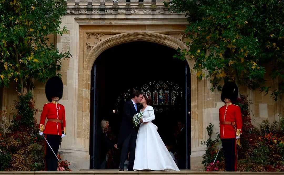 7 Momen Pernikahan Princess Eugenie dan Jack Brooksbank