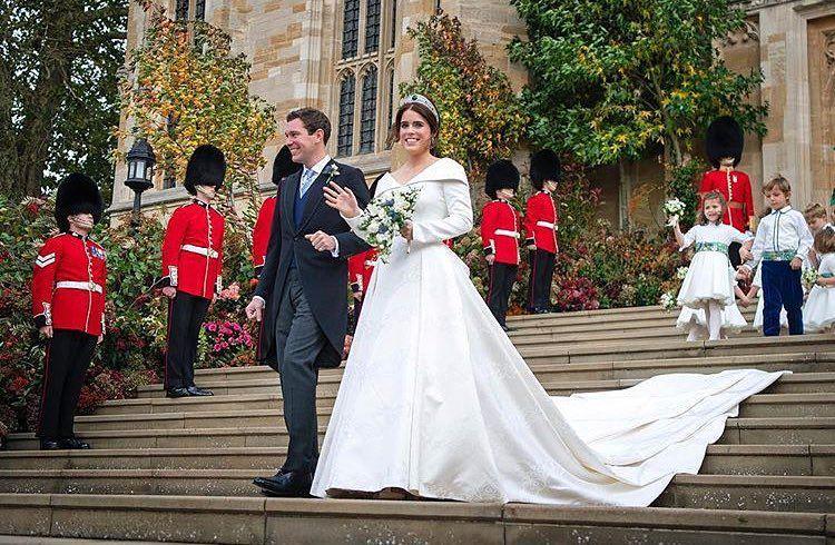 Dirilis, Ini Foto Resmi Pernikahan Manis Princess Eugenie dan Jack