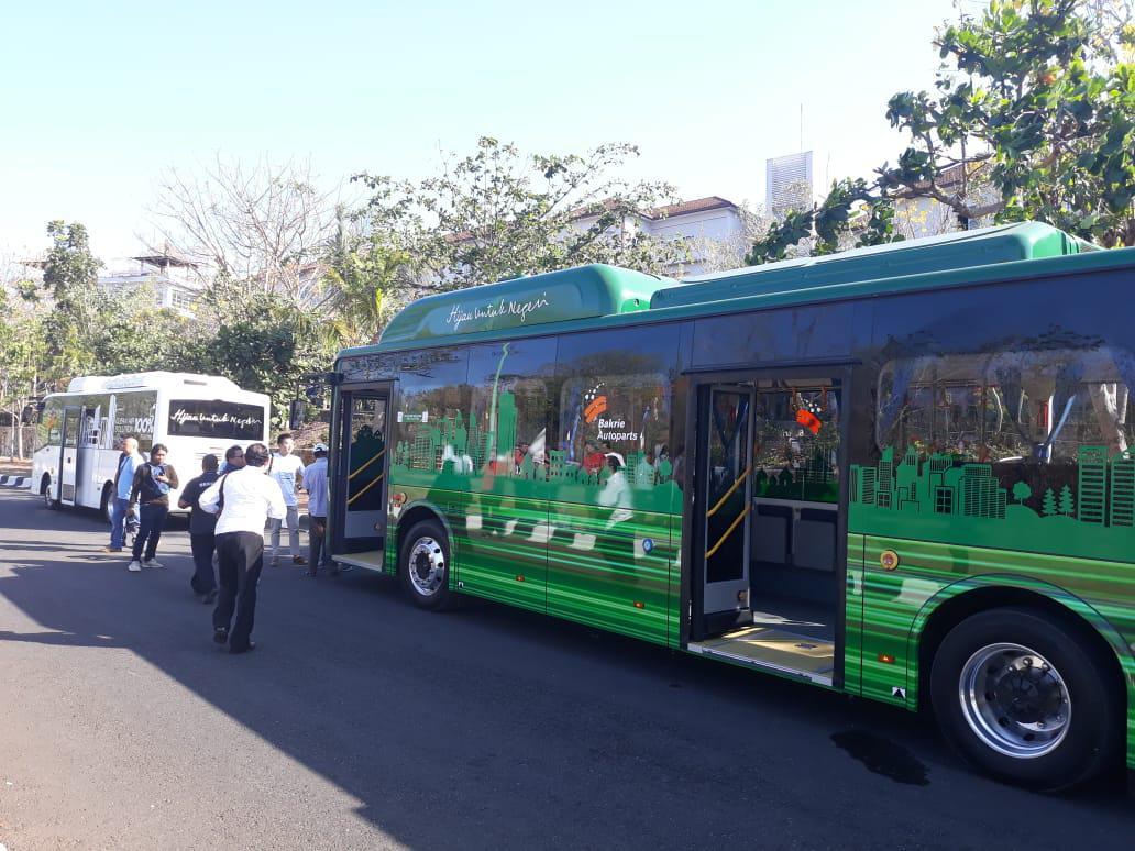 Mengenal Bus Transportasi Delegasi IMF di Bali, Berbahan Bakar Listrik