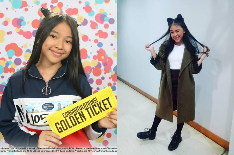 10 Potret Anneth, Kontestan Indonesian Idol Junior yang Curi Perhatian