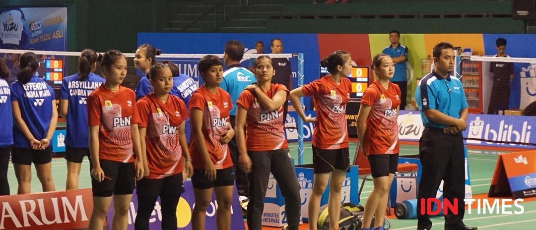 Para Srikandi U-17 Membuka Blibli Superliga Junior 2018 Hari Pertama