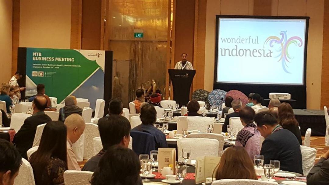 Penuhi Janji, Menpar Kenalkan NTB di Business Gathering ITB Asia 2018