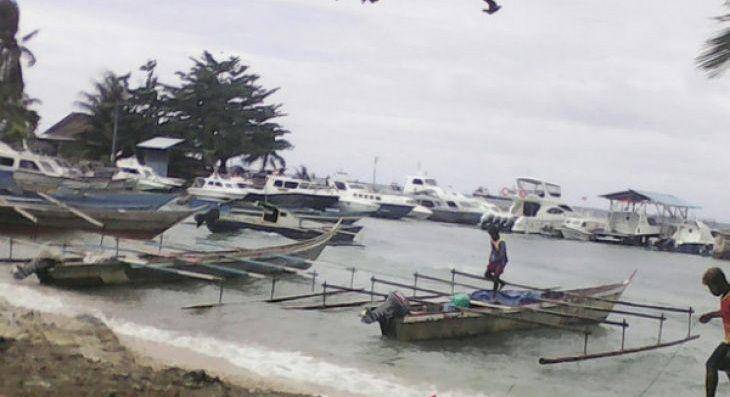 (Kampung Nelayan Biak Numfor) ANTARA FOTO/Muhsidin