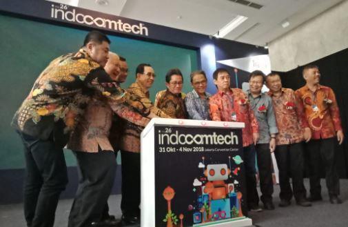 Pameran Teknologi Indocomtech ke-26 Resmi Dibuka