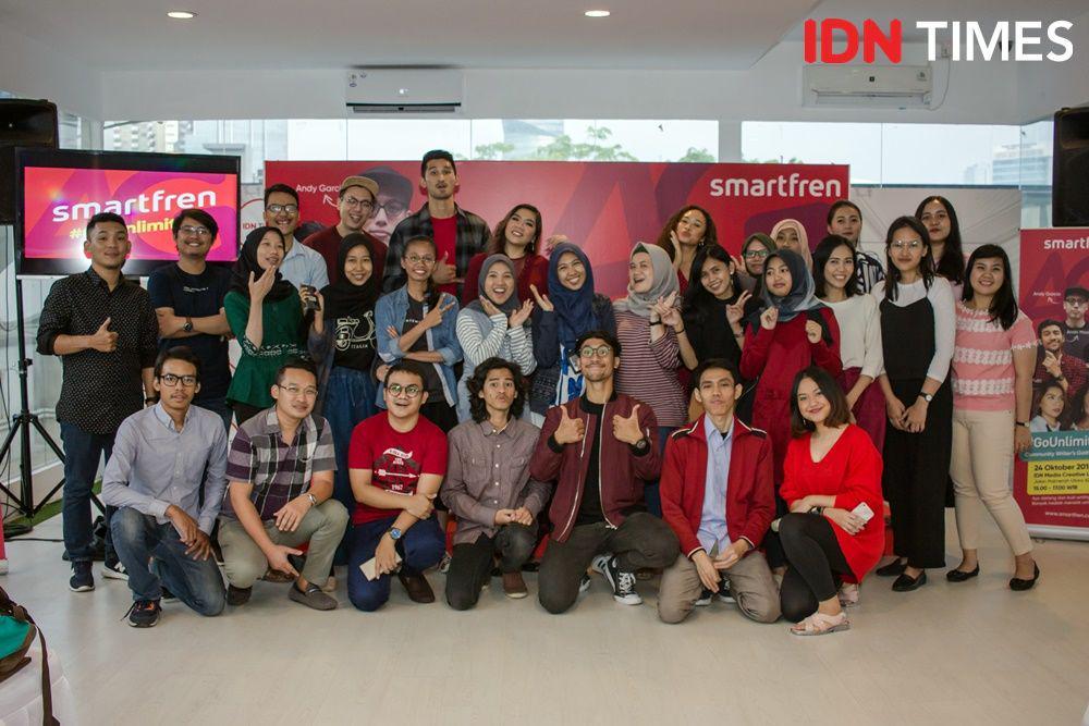 5 Influencer Bagi Ilmu Gratis di Community Gathering x SMARTFREN