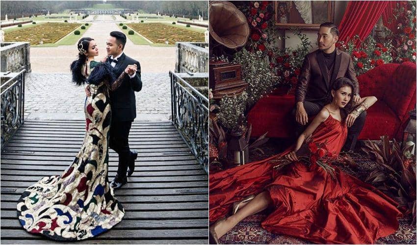 13 Ide Foto Prewed dengan Gaun yang Paling Berkesan, Terlihat Glamour!