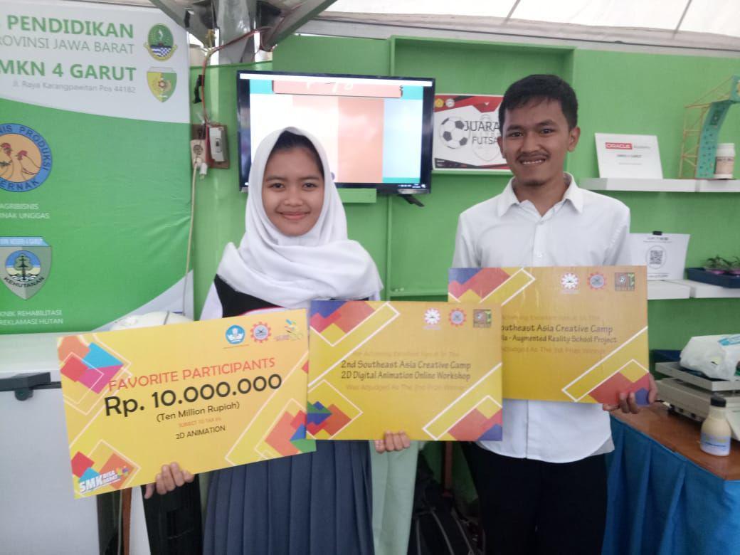 Keren! SMKN 4 GARUT Raih Tiga Juara dalam SEA-Creative Camp 2018