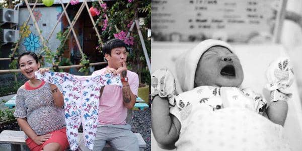 10 Momen Haru Kehamilan Cici Panda Hingga Melahirkan Putri Kedua