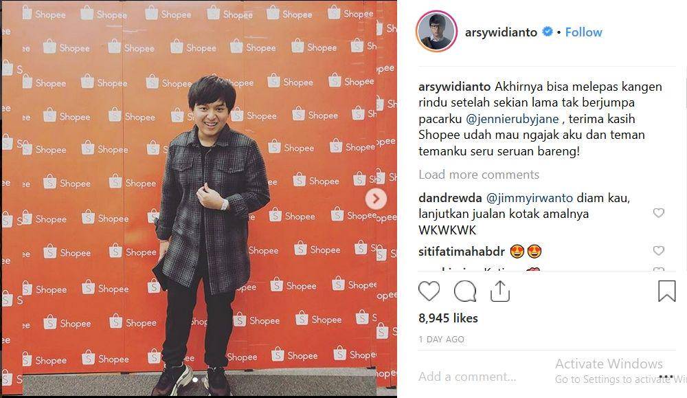 Instagram.com/arsywidianto