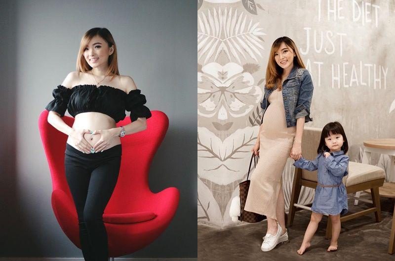 Makin Anggun, 10 Potret Kehamilan Anak Kedua Angel eks Cherrybelle