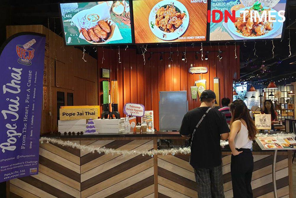 7 Tools di Resto Pope Jai Thai, Simple Tapi Membantu Pegawai Difabel