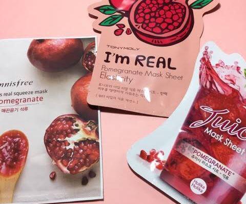5 Rekomendasi Sheet Mask Pomegranate Dari Brand Terkenal
