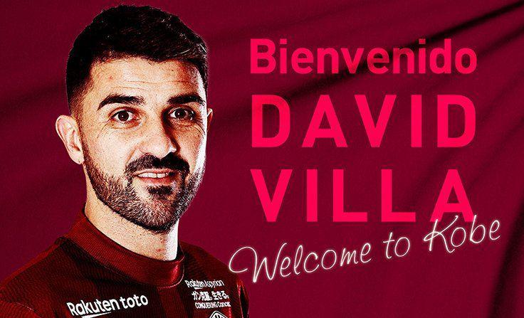 David Villa Reuni dengan Andres Iniesta di Vissel Kobe