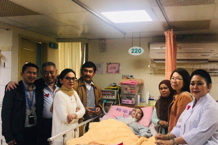 Titiek Soeharto jenguk Shinta di Taiwan (Rumah Aspirasi Prabowo-Sandi via ANTARA)