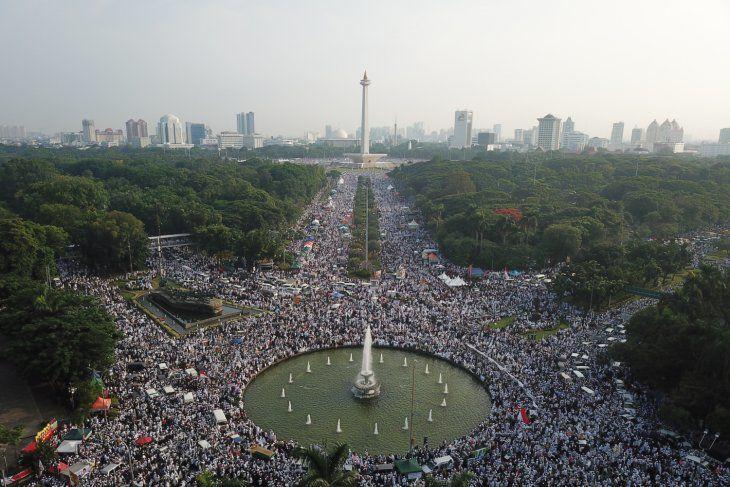 Lokasi Reuni 212 Berubah: Pagi di Patung Kuda Jakpus, Siang di Bogor