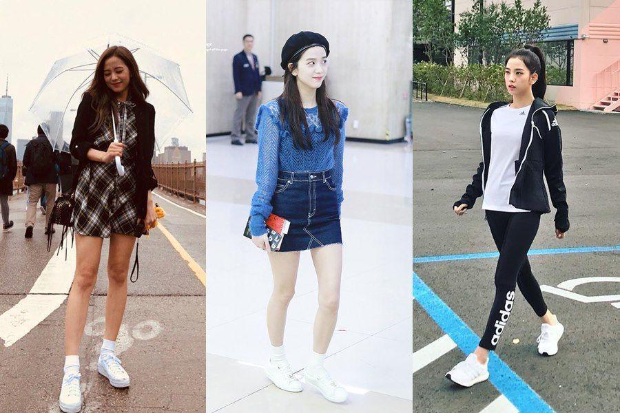 10 Ide OOTD Modis ala Jisoo BLACKPINK, Kece dengan Busana Kasual