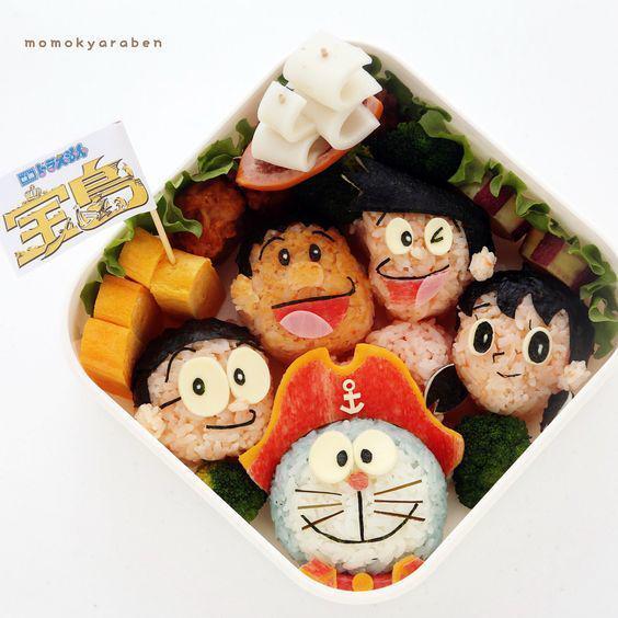 Super Gemes! 13 Kreasi Bento Kartun 90an Ini Bikin Makin Lapar