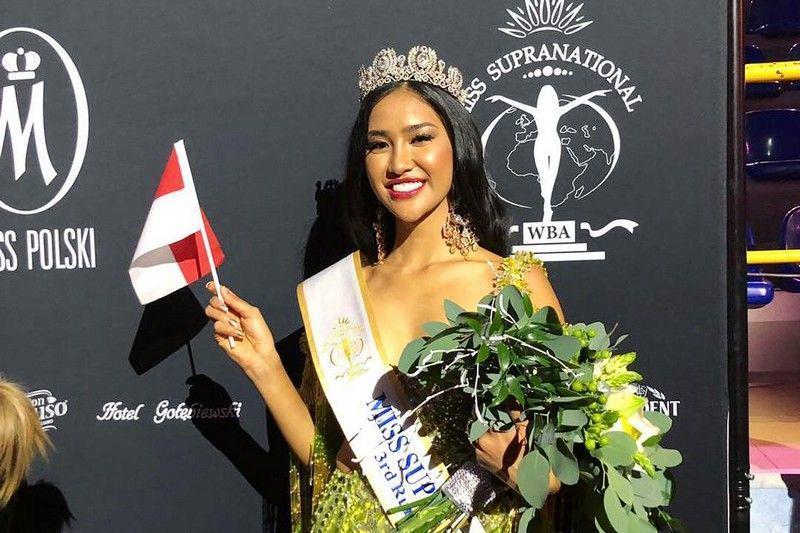 Wilda Situngkir Raih Gelar 3rd Runner Up Miss Supranational 2018