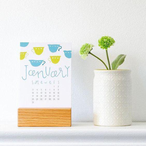 5 Ide Kreasi Kalender Sambut Tahun Baru 2019, Bisa Jadi Pajangan Kece!