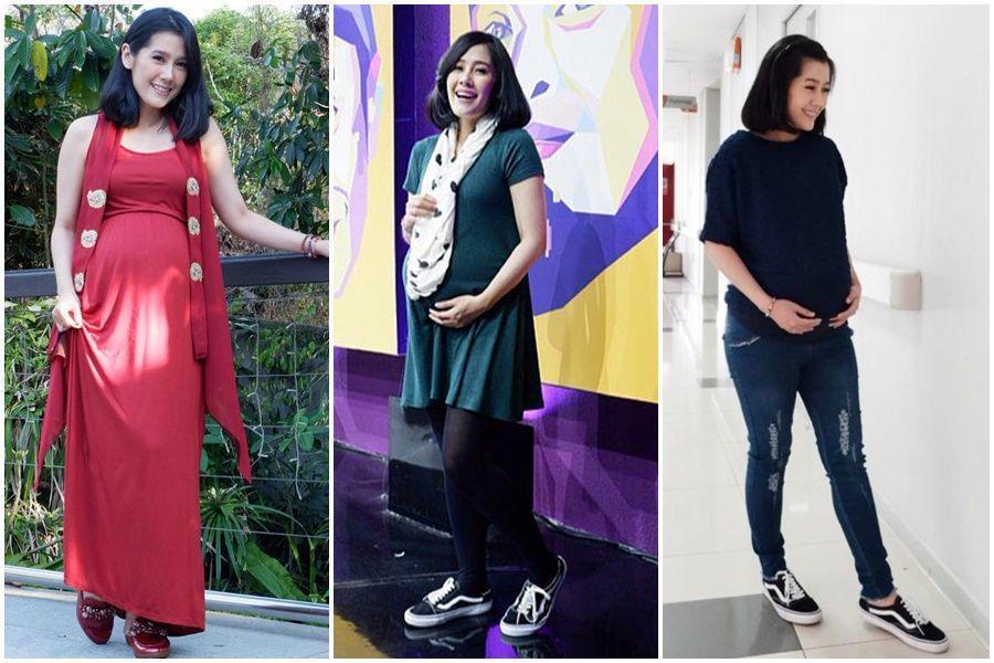 8 OOTD Ibu Hamil ala Ardina Rasti, Fashionable nan Keibuan Banget!