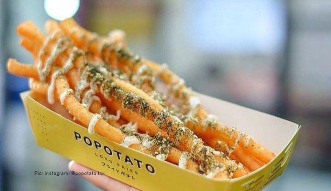 Cara Membuat Kentang Goreng Panjang yang Renyah