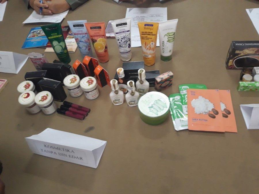 Kosmetik Ilegal Banyak Beredar di Badung, BBPOM Sulit Cari Importir