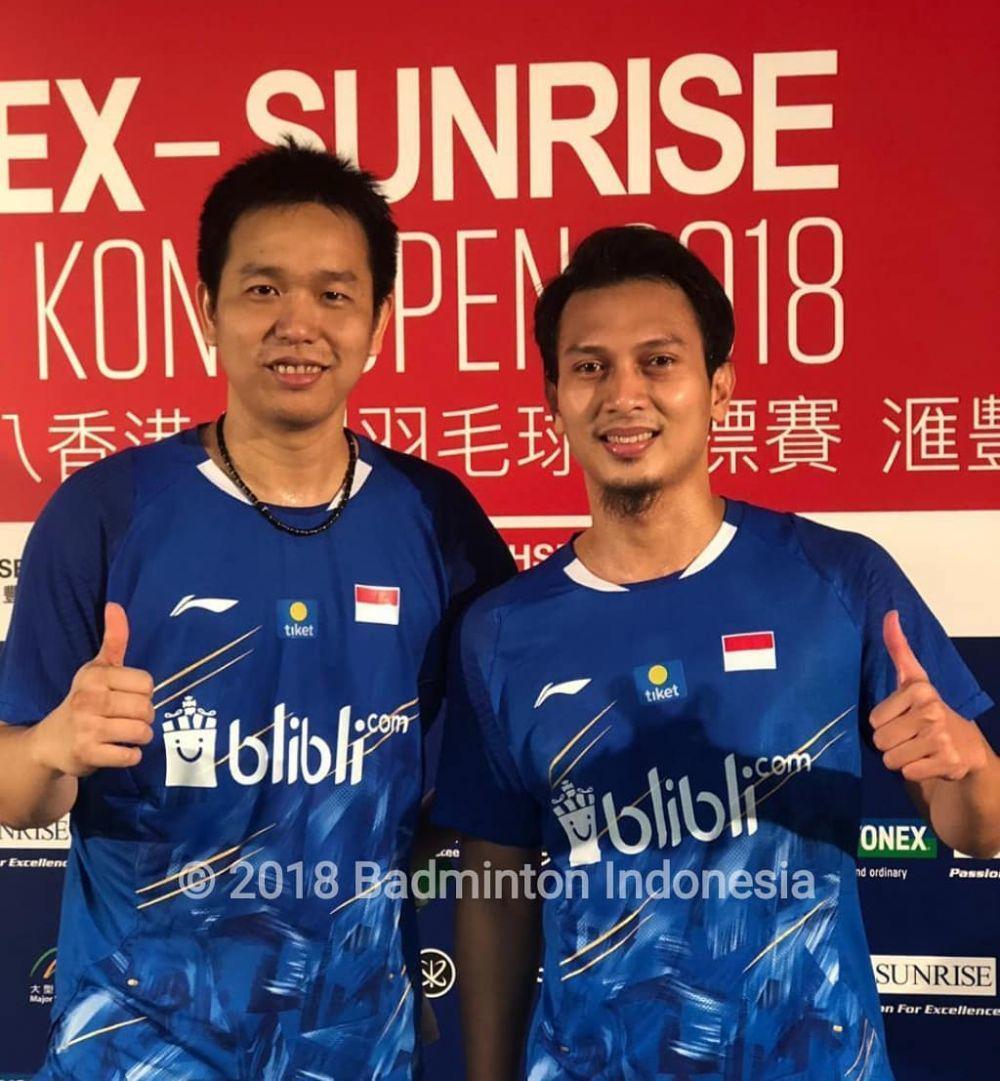 Belum Terbendung, 2 Ganda Putra Indonesia ke SF All England 2019