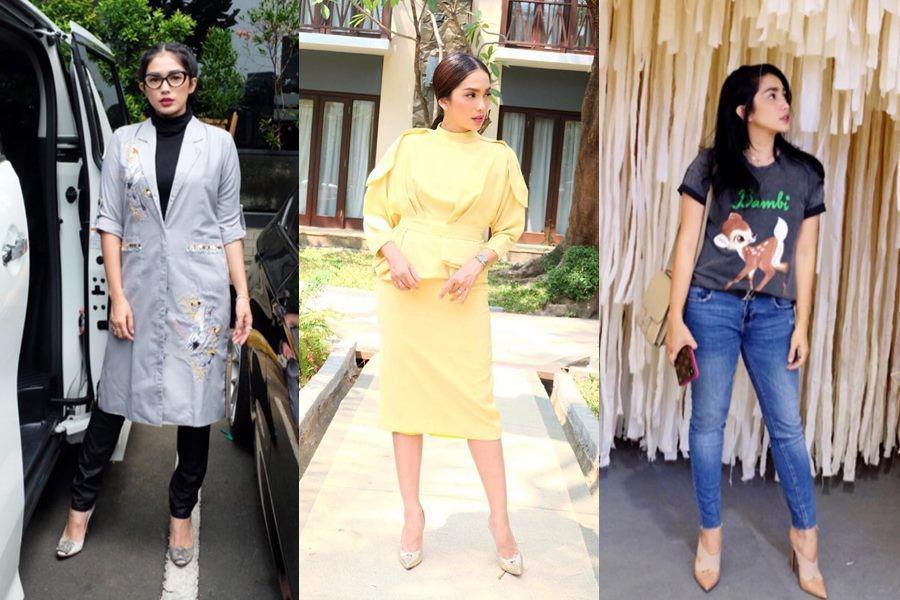 10 Gaya Fashion Mama Kekinian ala Ussy Sulistiawaty, Simple tapi Kece!