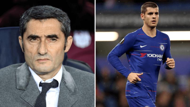 Tidak Betah di Chelsea, Alvaro Morata Menawarkan Diri ke Barcelona