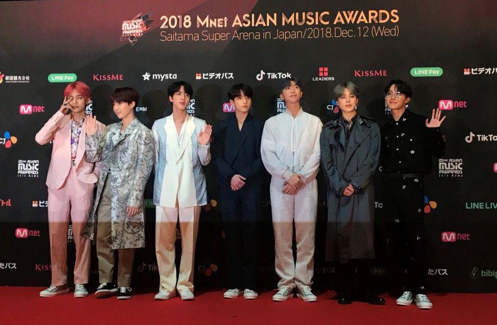 Bikin Kaget, Ini Daftar Harga Outfit BTS di MAMA Award 2018 Jepang