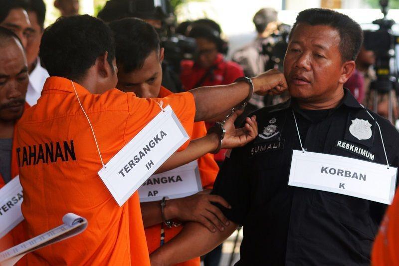20 Adegan Diperagakan dalam Reka Ulang Pengeroyokan Dua Prajurit TNI