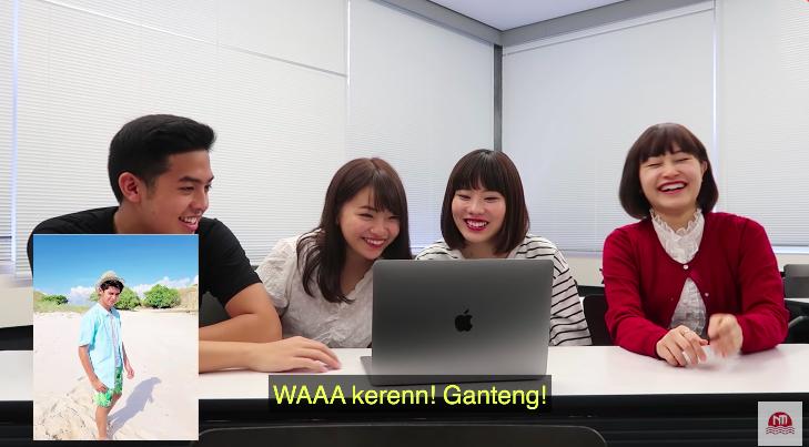 Komentar Gadis Jepang Saat Lihat Seleb Indonesia, "Woaaa Ganteng"