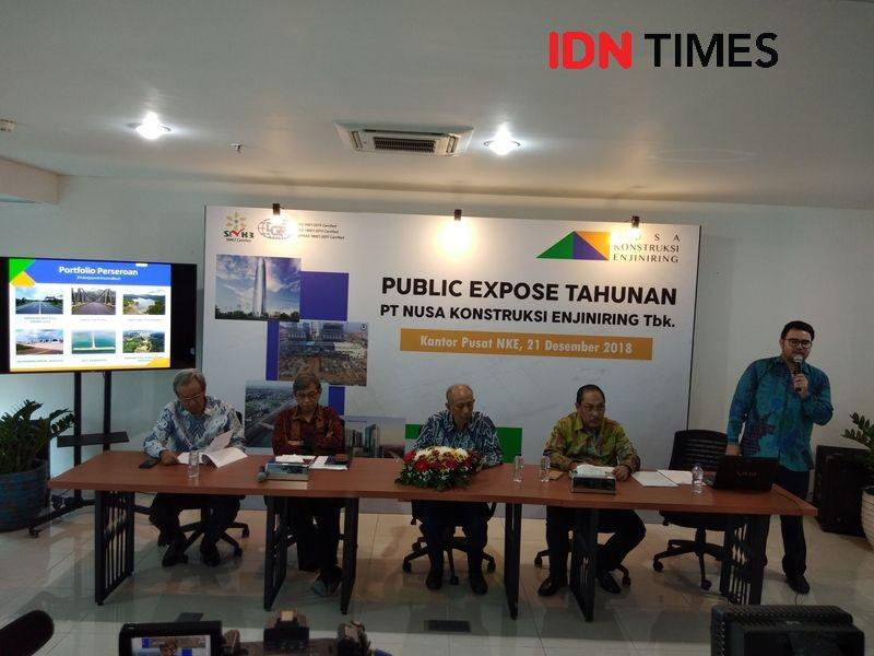 PT NKE Targetkan Perbaikan Jalan Gubeng Selesai Pada 31 Desember 2018